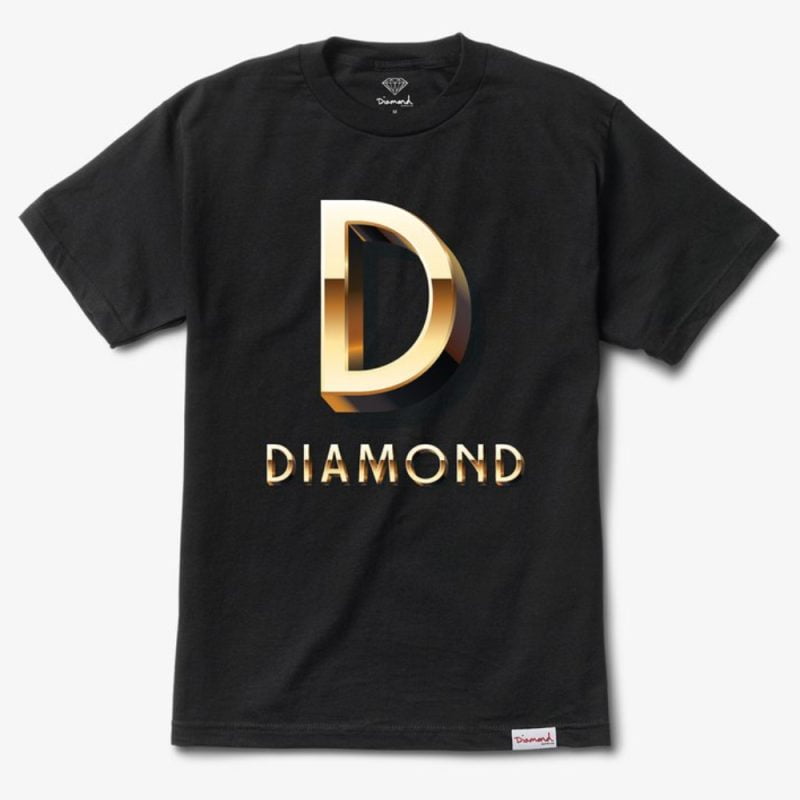 Camiseta Diamond Gloss Preta