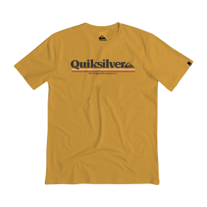 Camiseta Quiksilver Between The Lines Mostarda