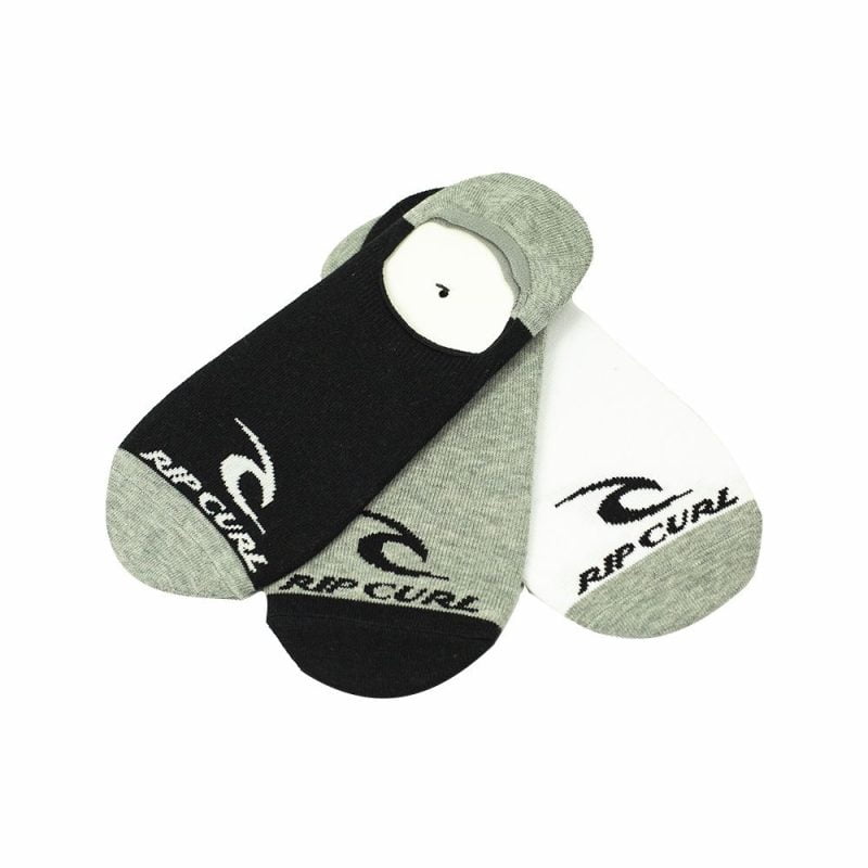 Meia Rip Curl Invisible Sock - Pack c/ 3 Pares